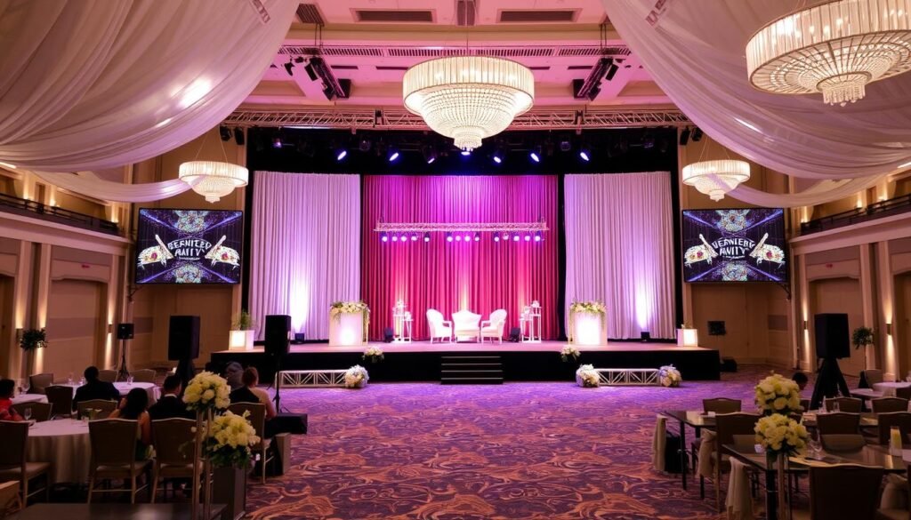 event stage design layout