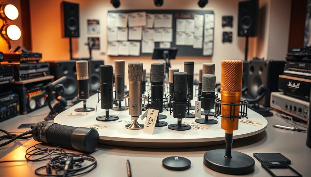 microphone selection and budget considerations