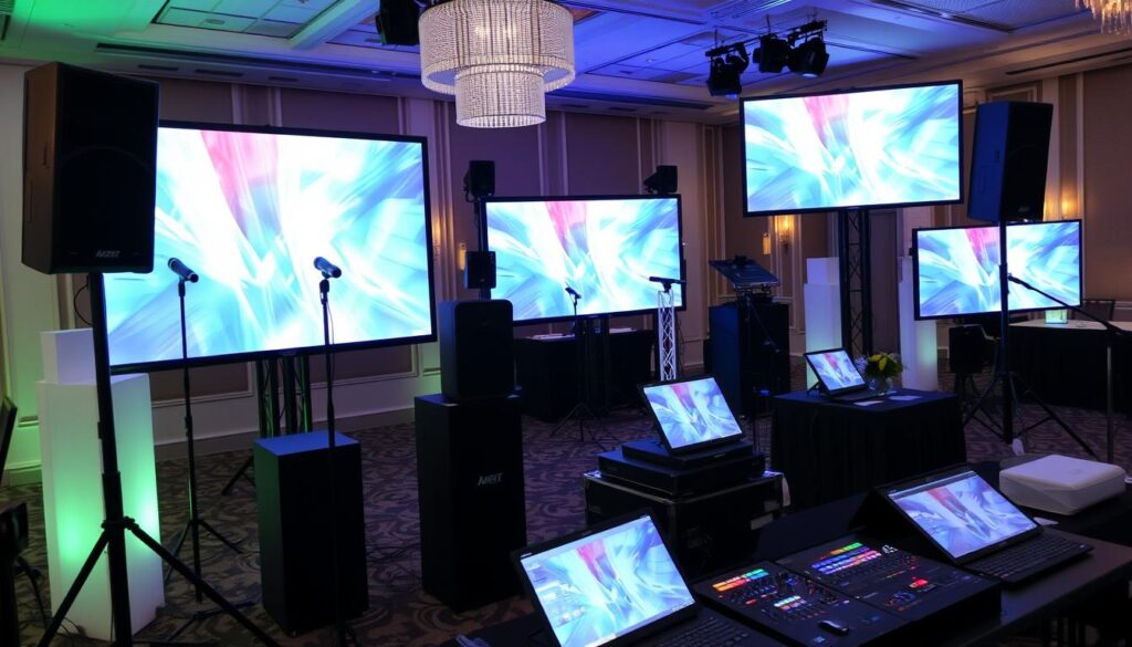 audio-visual equipment packages