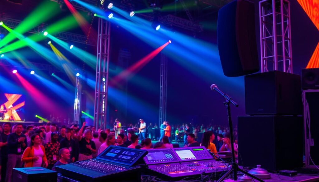 live sound equipment for concerts