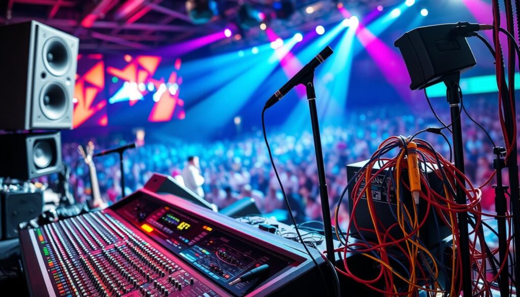 professional audio equipment for live events